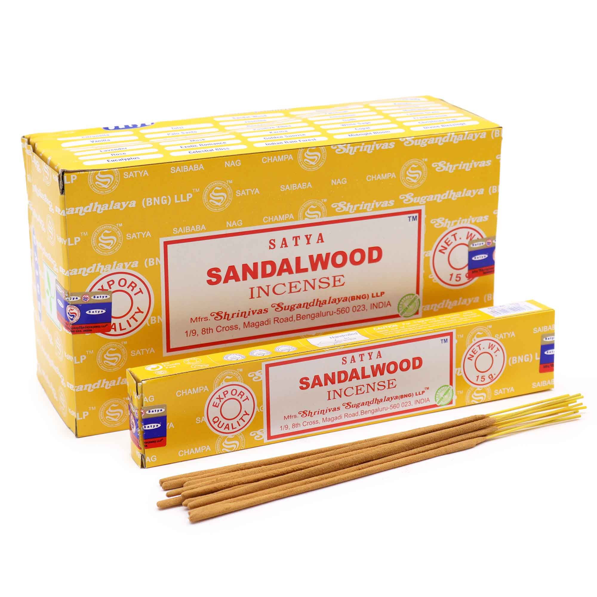 Satya Incense 15gm - Sandalwood - Image 3