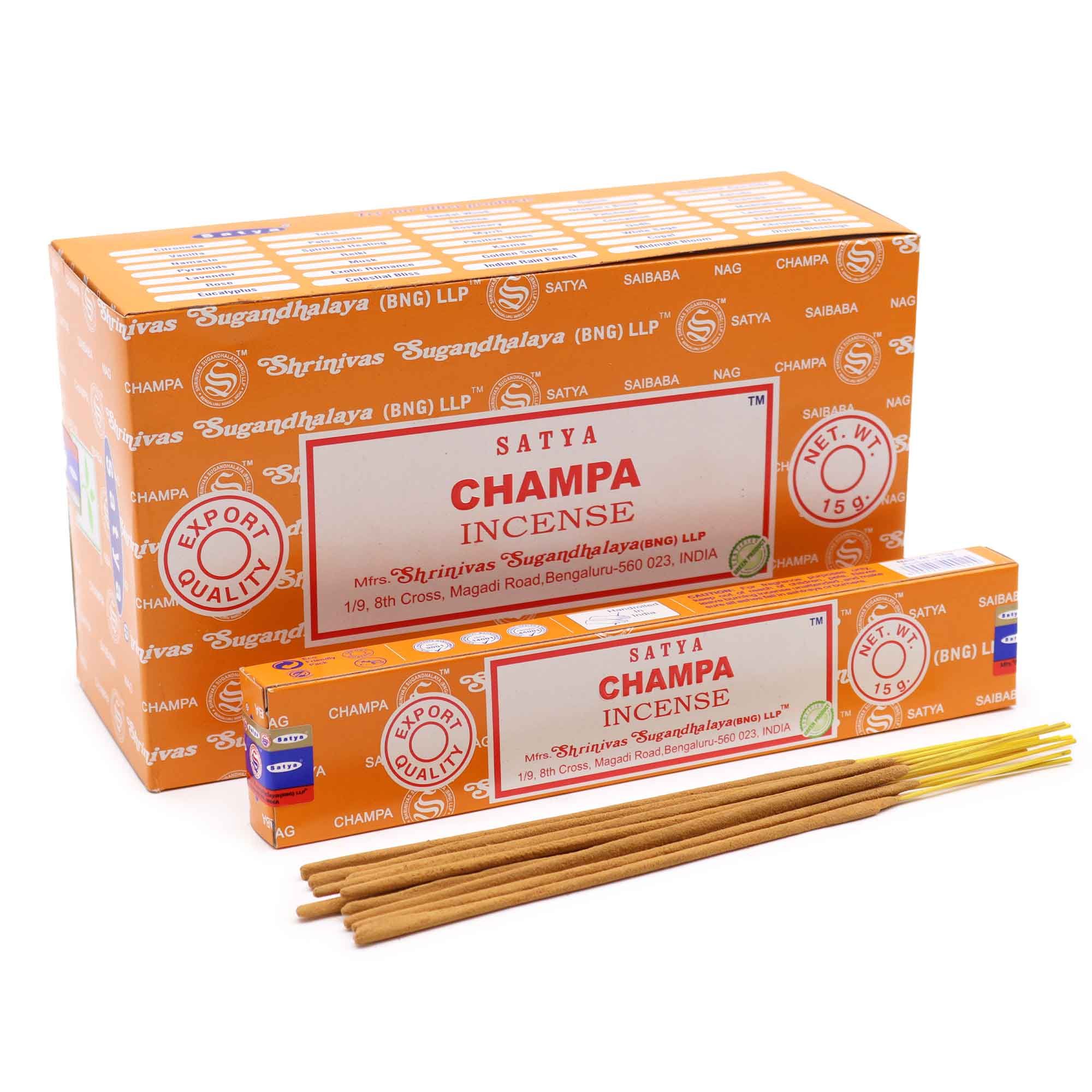 Satya Incense 15gm - Champa - Image 3