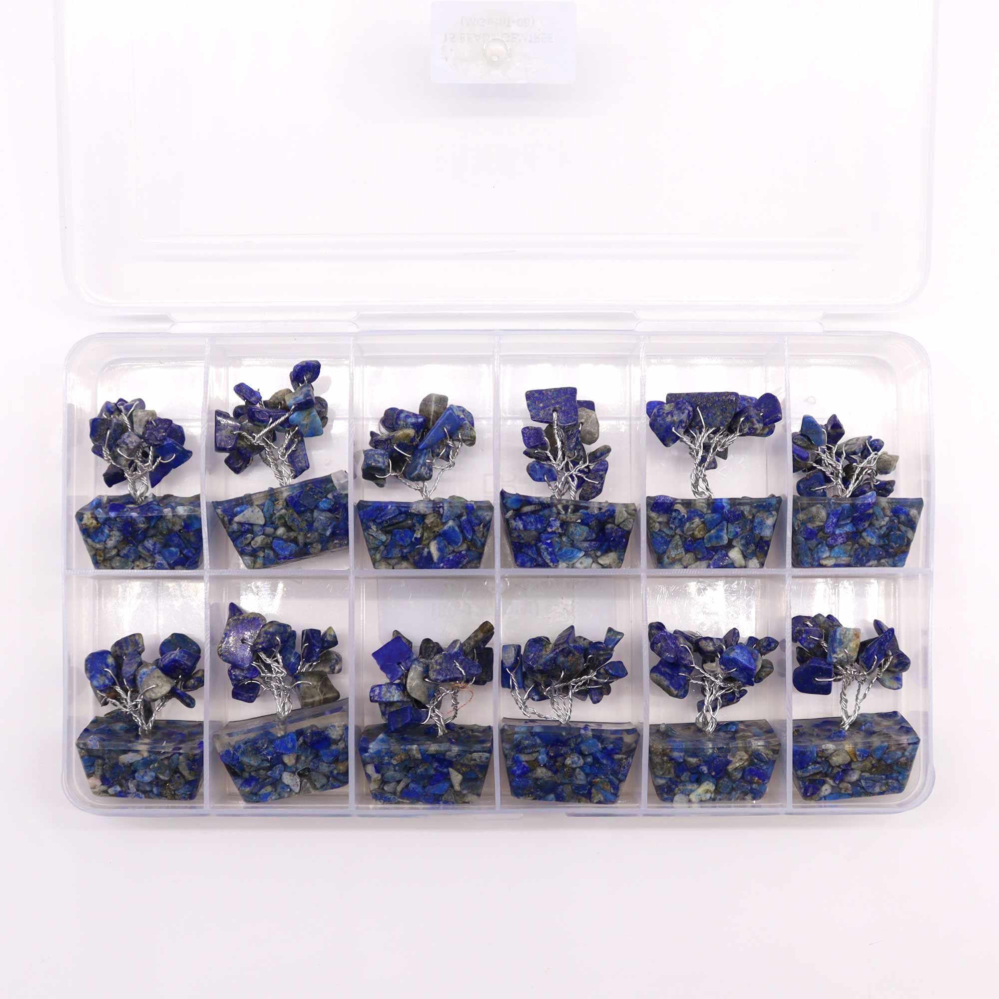 Sodalite Mini Gemstone Tree – 15 Stones