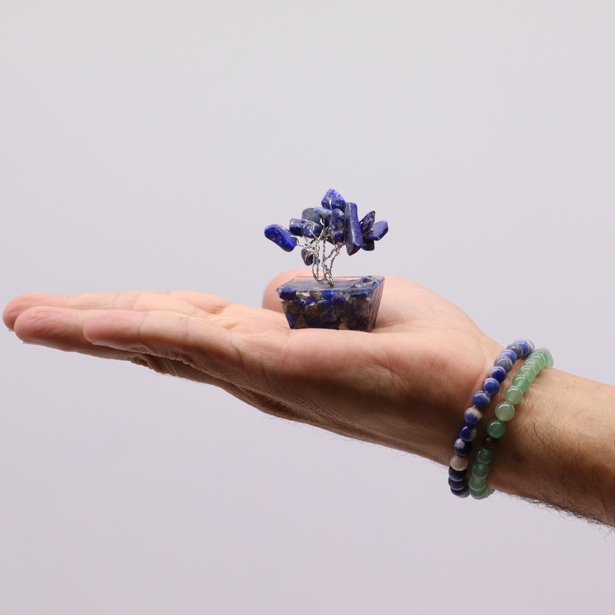 Sodalite Mini Gemstone Tree – 15 Stones - Image 6
