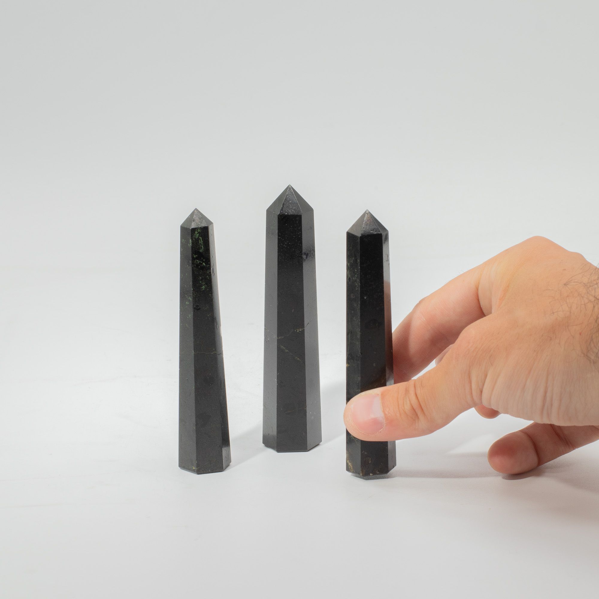 Black Tourmaline Crystal Point – 11cm - Image 4