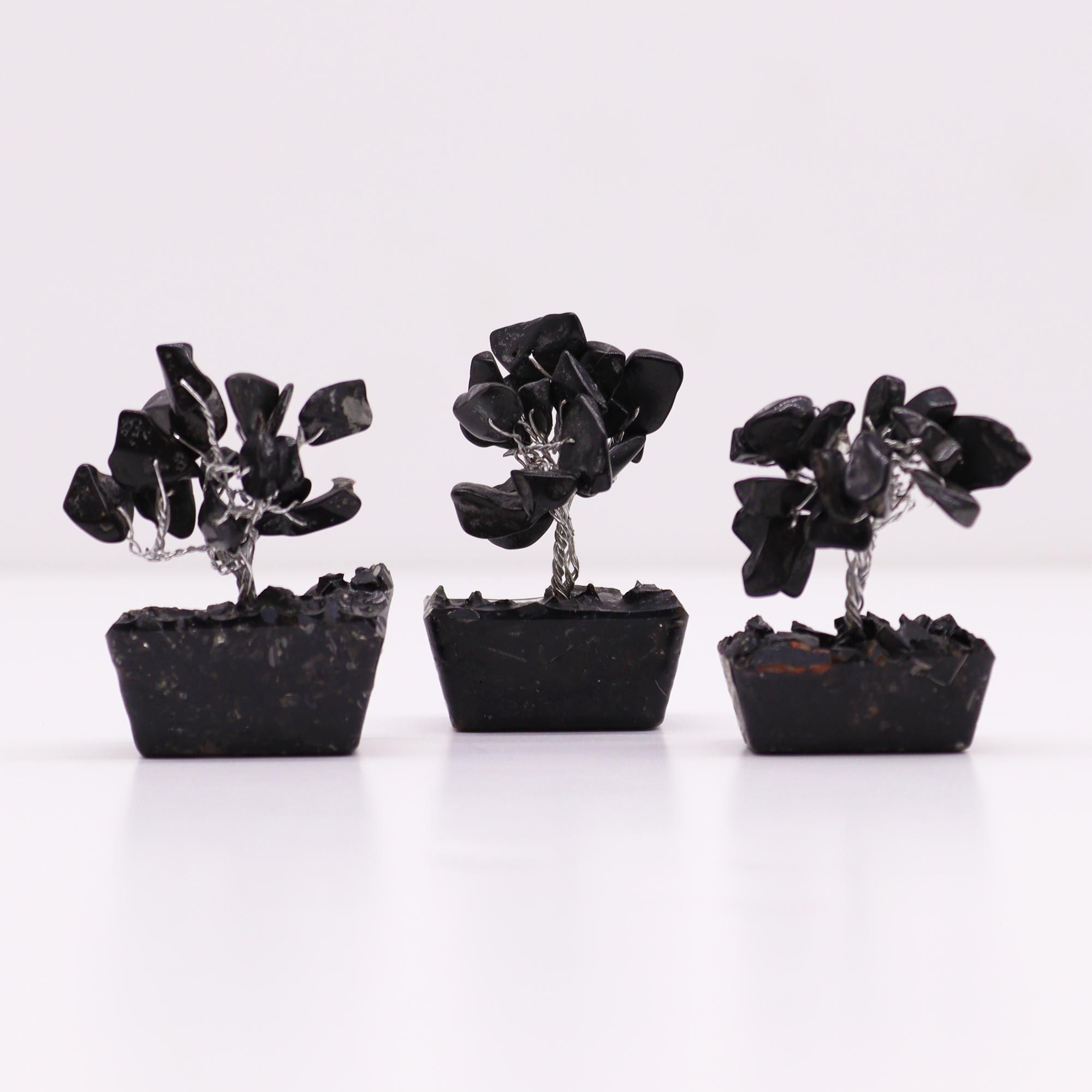 Black Agate Mini Gemstone Tree – 15 Stones - Image 5