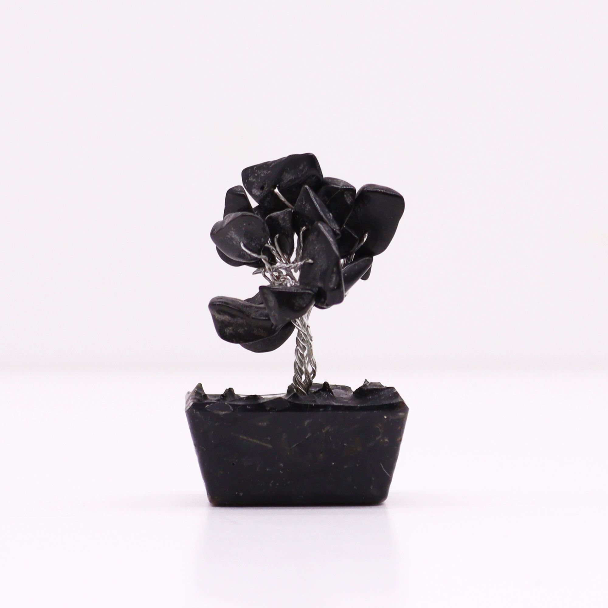 Black Agate Mini Gemstone Tree – 15 Stones - Image 3