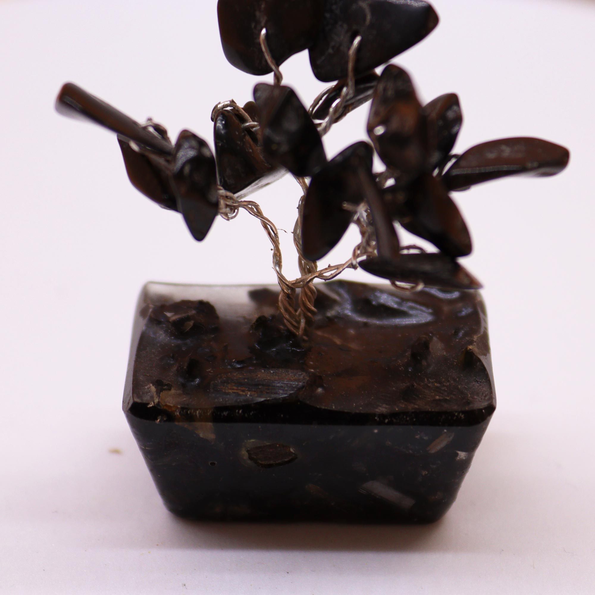 Black Agate Mini Gemstone Tree – 15 Stones - Image 2
