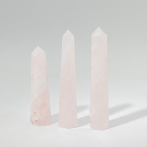 Rose Quartz Crystal Point – 11cm