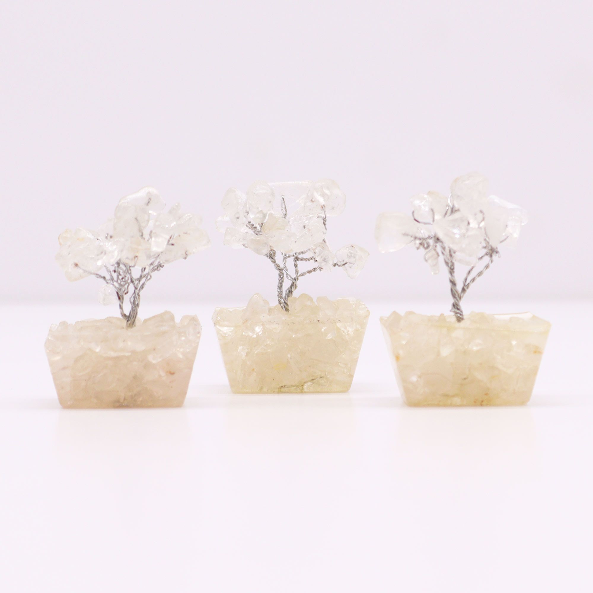 Clear Quartz Mini Gemstone Tree – 15 Stones - Image 3