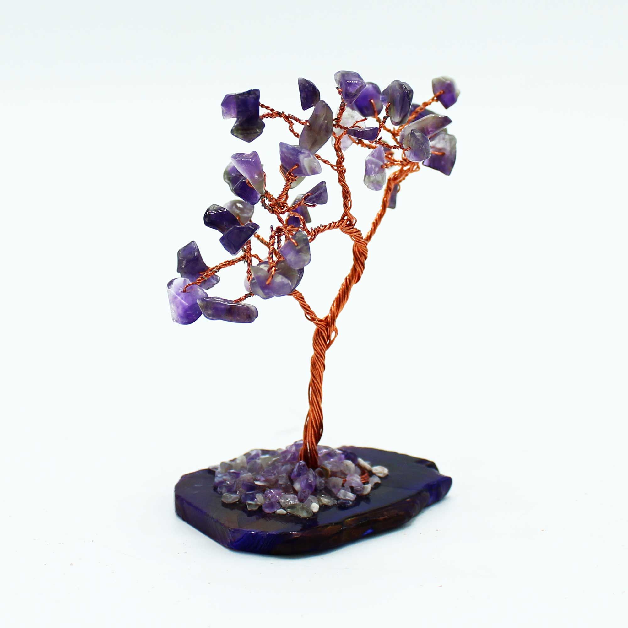 Amethyst Gemstone Tree on Agate Base – 35 Stones - Image 3
