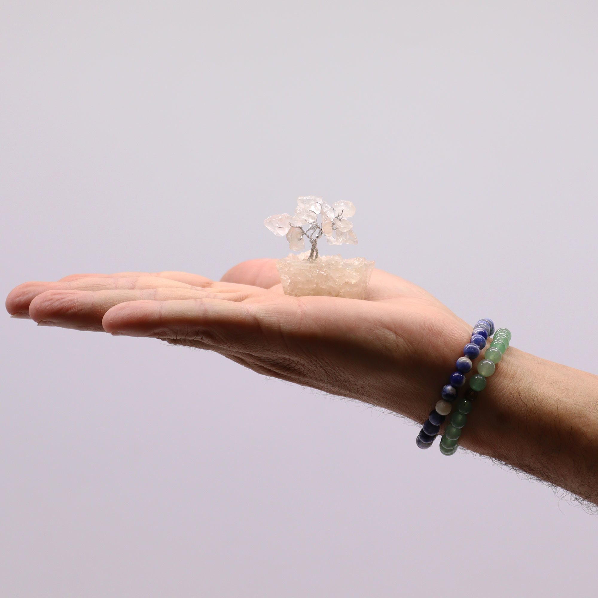 Clear Quartz Mini Gemstone Tree – 15 Stones - Image 2